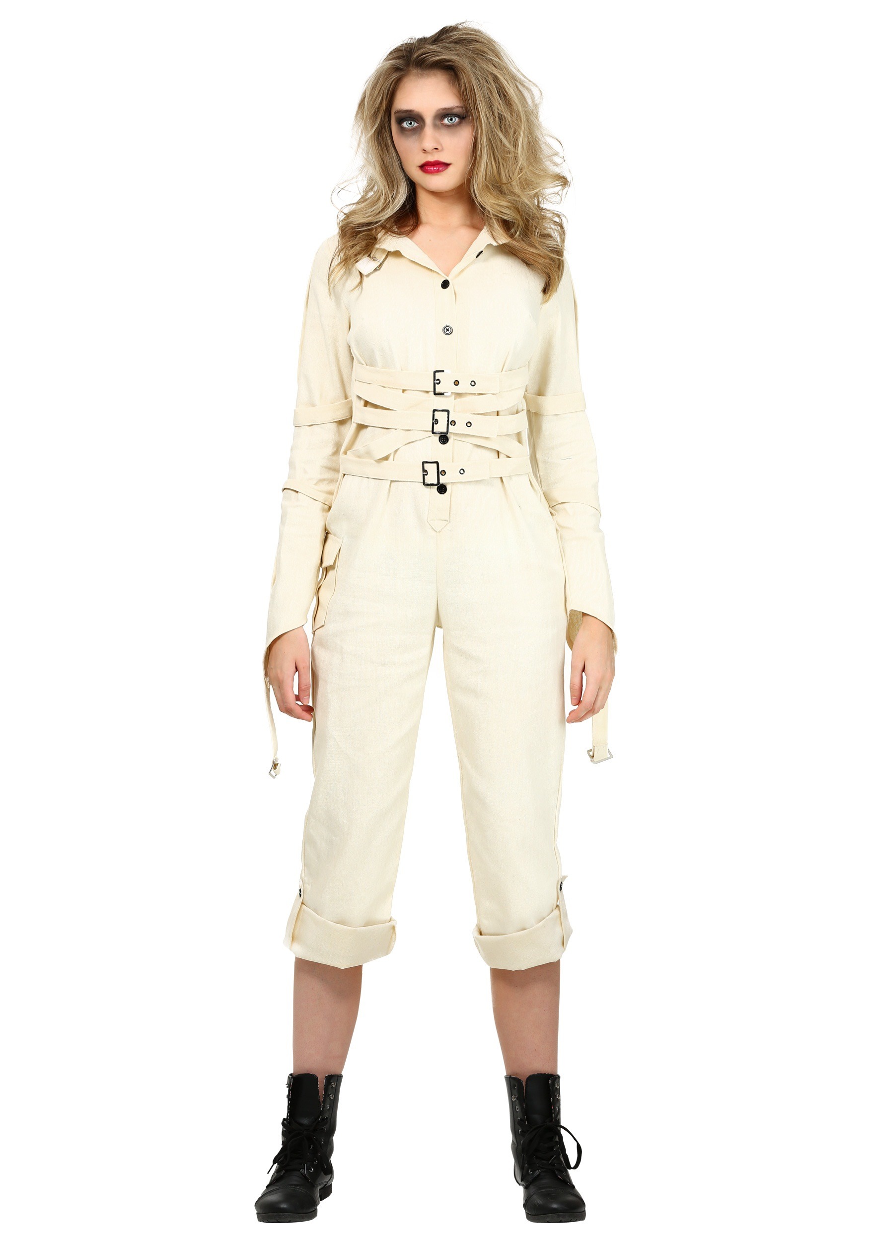 Image of Women's Plus Size Insane Asylum Costume ID FUN2252PL-2X