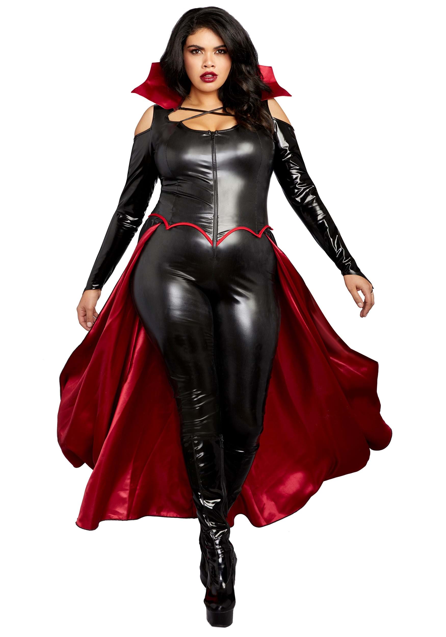 Image of Women's Plus Size Sexy Princess of Darkness Costume ID DR11940F-3X