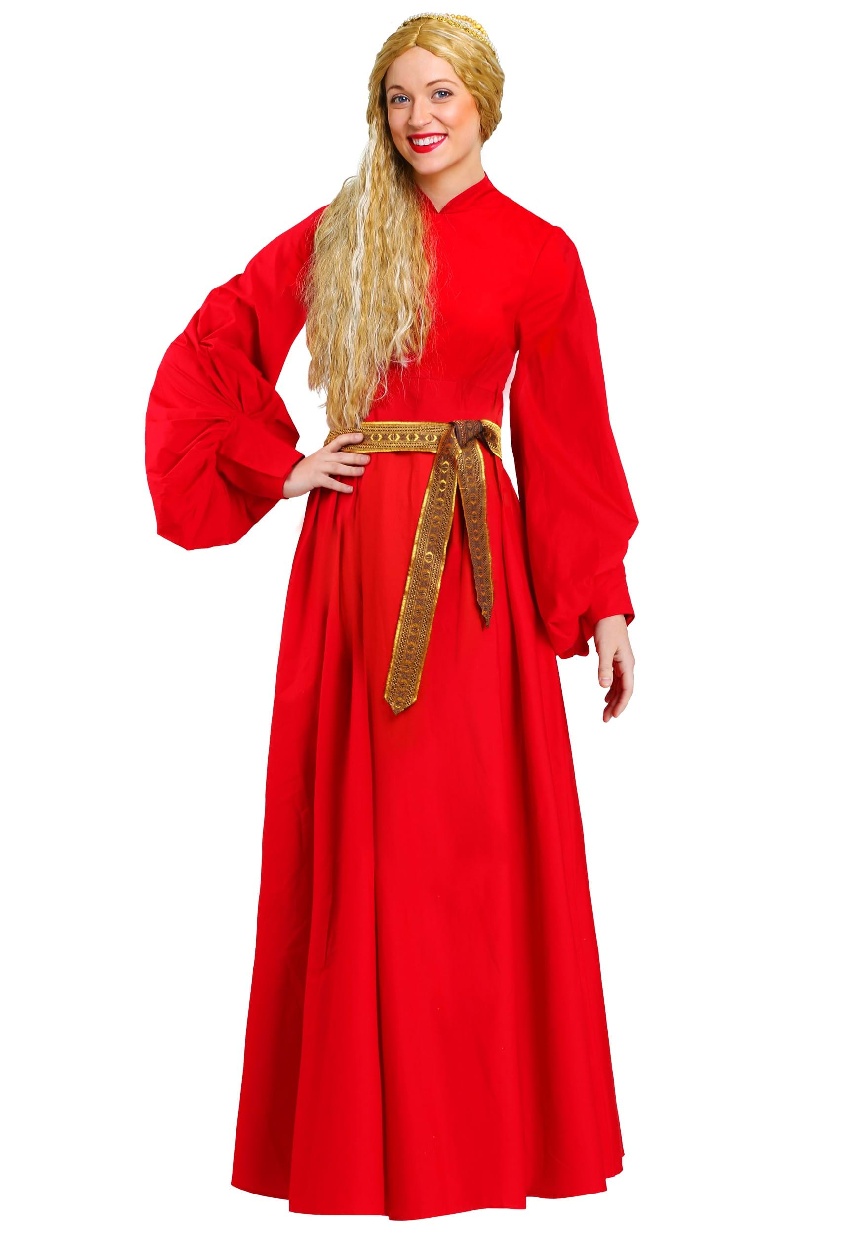 Image of Women's Princess Bride Red Buttercup Dress Costume ID FUN1868AD-L