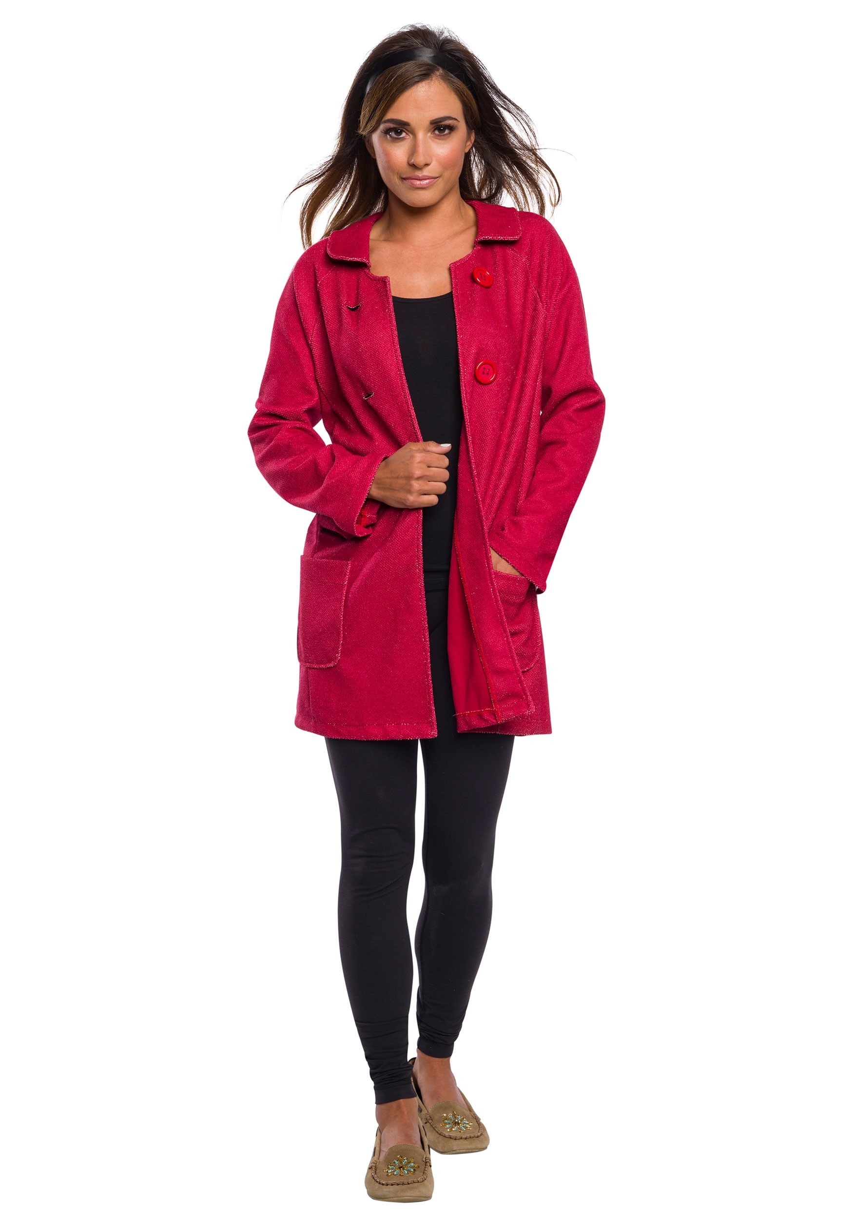 Image of Womens Sabrina Deluxe Coat Costume ID RU701467-S