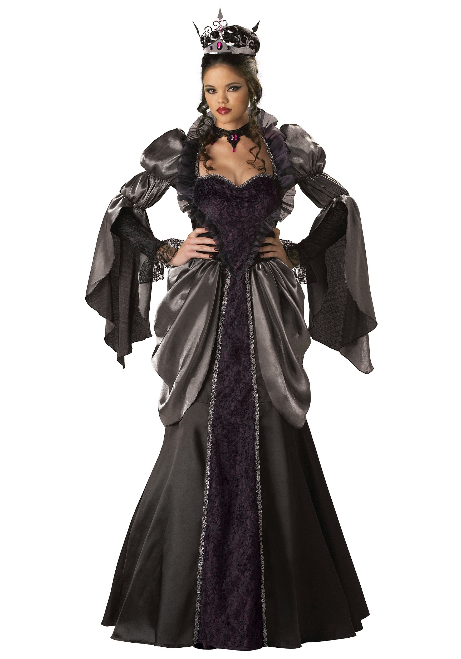 Image of Womens Wicked Queen Costume ID IN1056-M