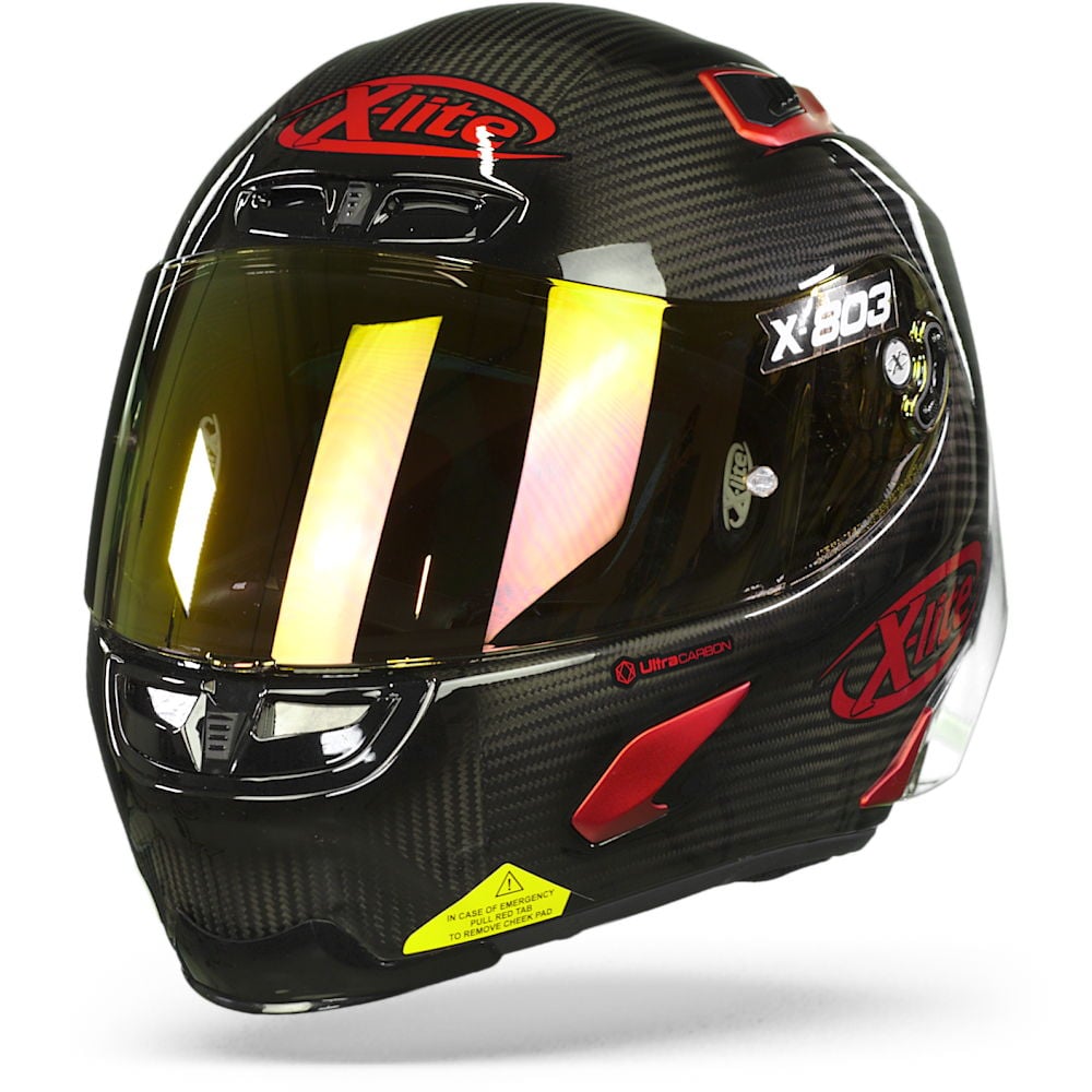 Image of X-Lite X-803 RS Ultra Carbon Iridium Edition 63 Full Face Helmet Talla 2XL