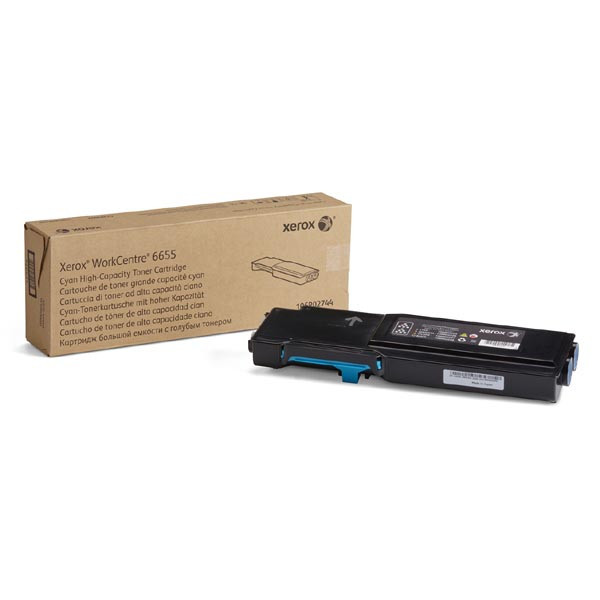 Image of Xerox 106R02752 azuriu (cyan) toner original RO ID 15401