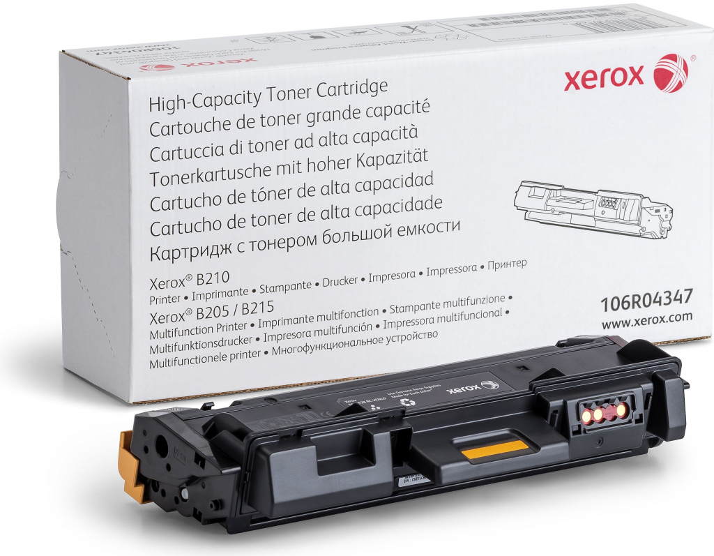 Image of Xerox 106R04348 fekete (black) eredeti toner HU ID 325351