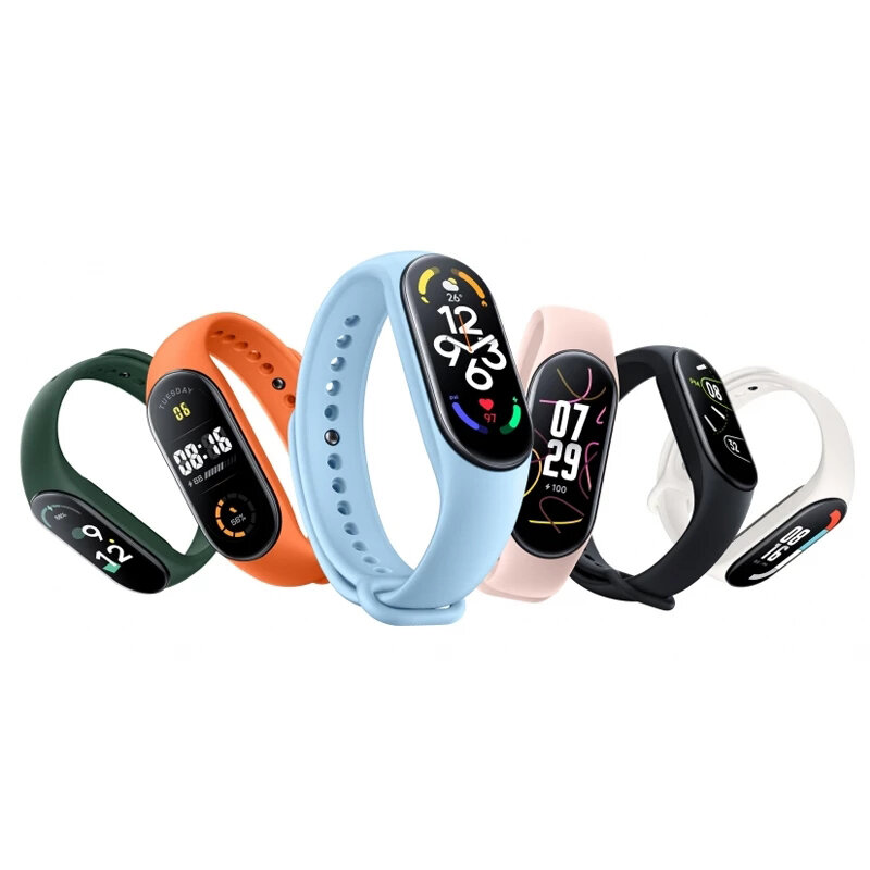 Image of Xiaomi Mi Band 7 162 inch AMOLED Always-on Display Wristband 24h Heart Rate SpO2 Monitoring 4 Professional Workout Anal