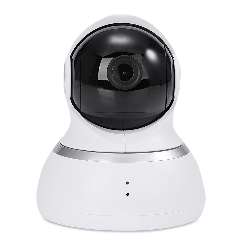 Image of Xiaoyi YI 1080p Dome Camera Home Security System WiFi IP Camera 360 Degree Rotation Night Vision - White