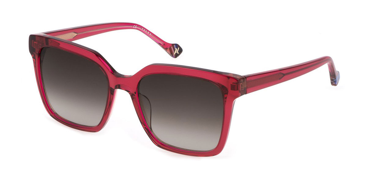 Image of Yalea SYA055 0AQS 54 Lunettes De Soleil Femme Rouges FR