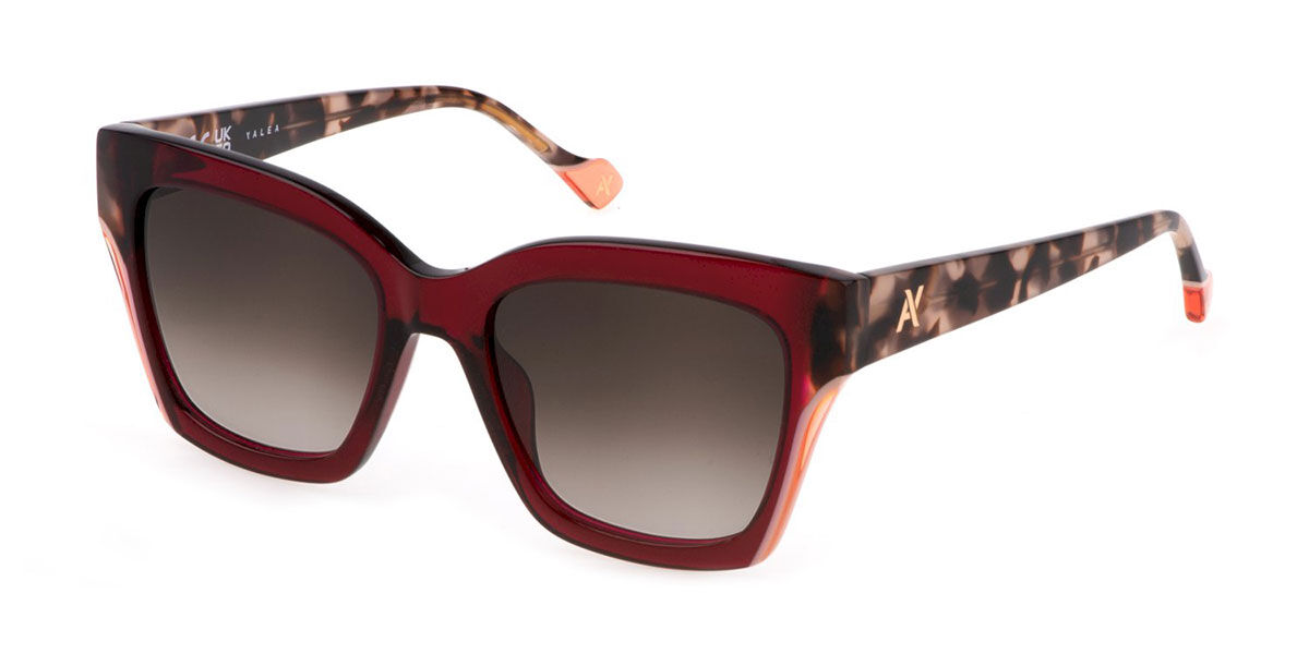 Image of Yalea SYA107V 0AFD 53 Lunettes De Soleil Femme Rouges FR