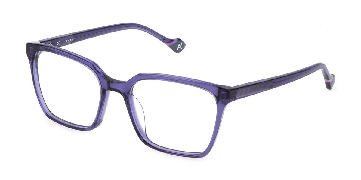 Image of Yalea VYA045 06SC Óculos de Grau Purple Feminino PRT