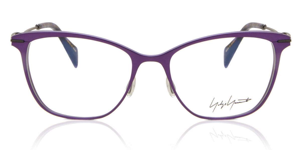 Image of Yohji Yamamoto 3030 770 Óculos de Grau Purple Masculino BRLPT