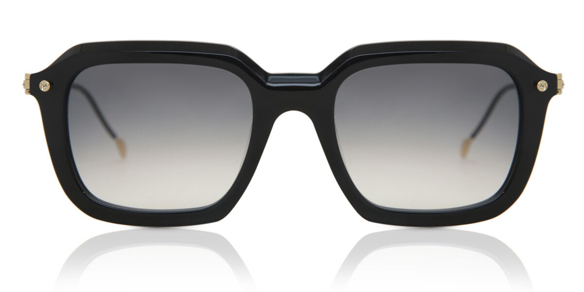 Image of Yohji Yamamoto SL006 M001 Óculos de Sol Pretos Masculino BRLPT