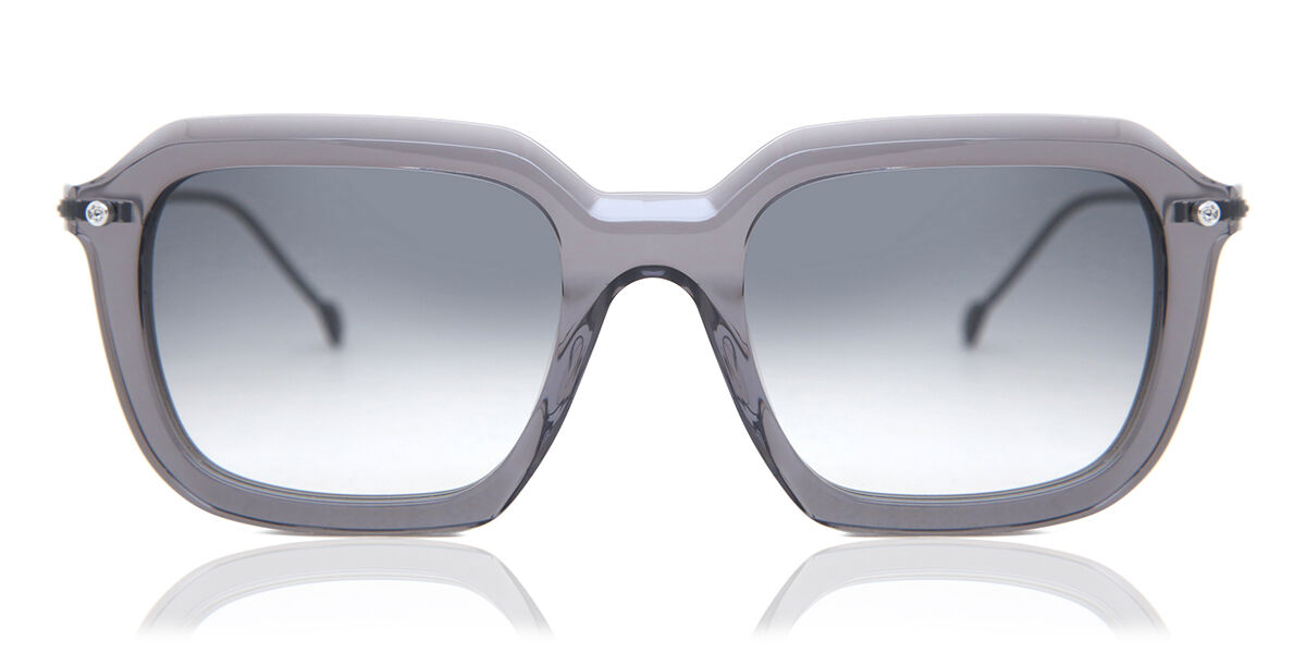 Image of Yohji Yamamoto SL006 M002 Óculos de Sol Cinzas Masculino BRLPT