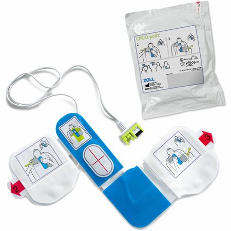 Image of ZOLL Medical AED Plus Defibrillator 1-piece Electrode Pad ID 361672799189068