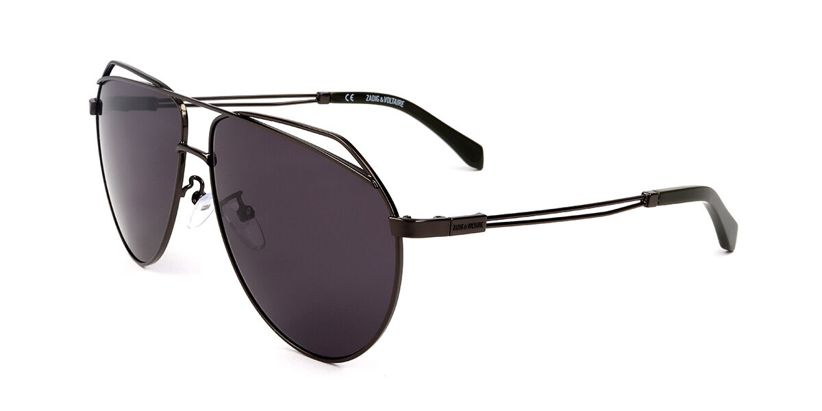 Image of Zadig & Voltaire SZV222 0568 Óculos de Sol Gunmetal Feminino PRT