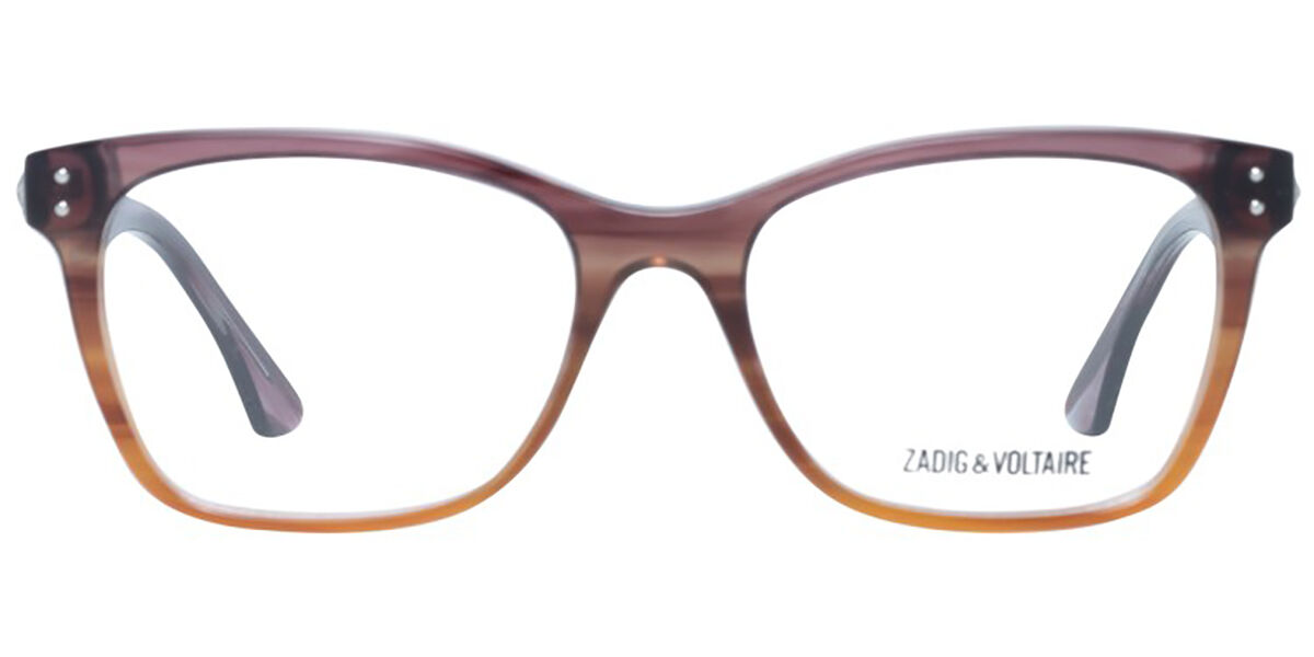 Image of Zadig & Voltaire VZV091V 0ACL Óculos de Grau Marrons Masculino PRT
