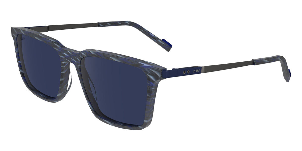 Image of Zeiss ZS23716S 420 55 Lunettes De Soleil Homme Bleues FR