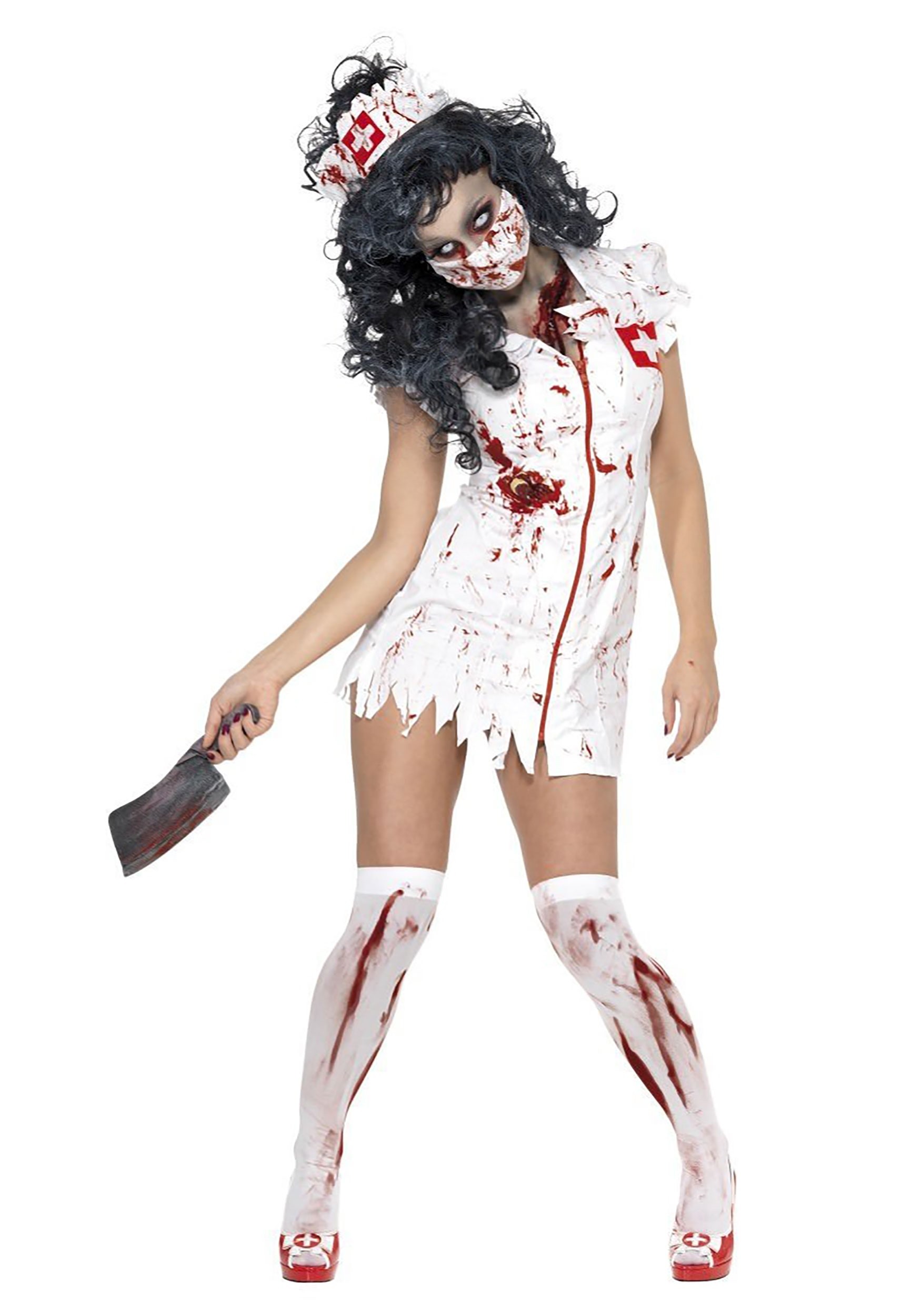 Image of Zombie Nurse Women's Costume ID SM34132-L