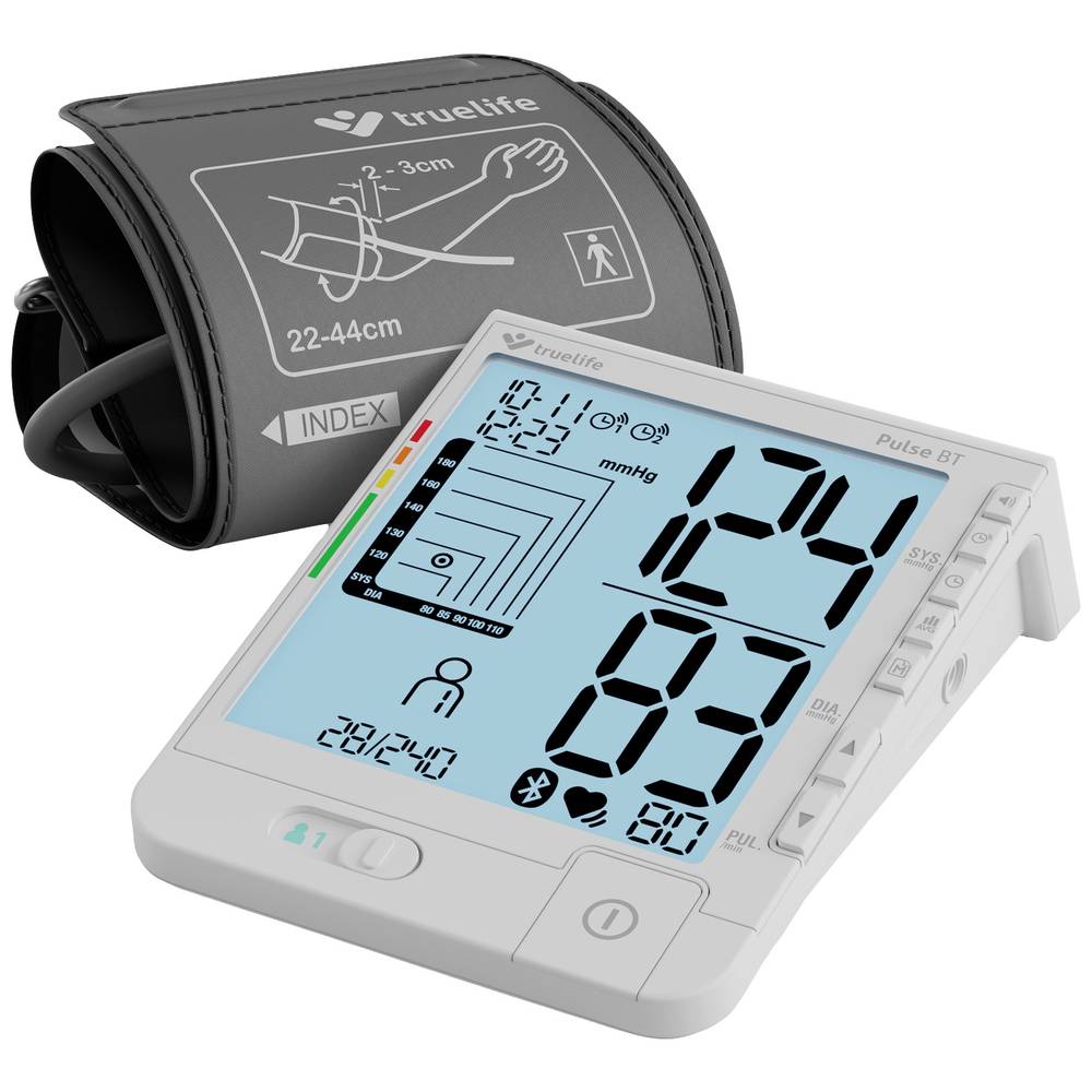 Image of truelife Pulse BT Upper arm Blood pressure monitor TLPBT