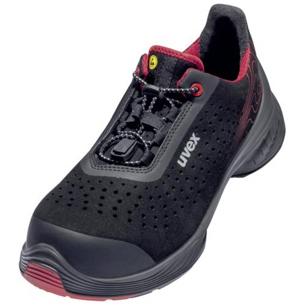 Image of uvex 1 G2 6837242 ESD Safety shoes S1P Shoe size (EU): 42 Red-black 1 Pair