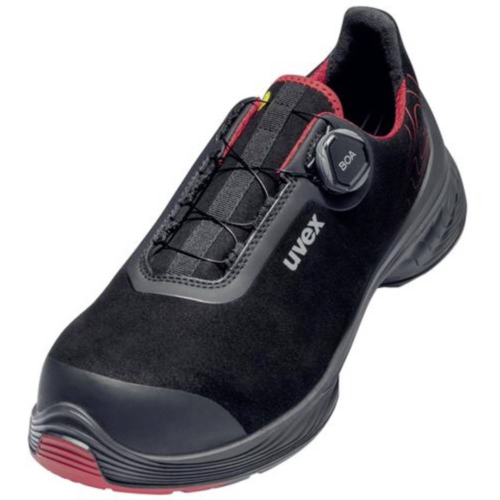 Image of uvex 1 G2 6840238 ESD Safety work boots S3 Shoe size (EU): 38 Red-black 1 Pair
