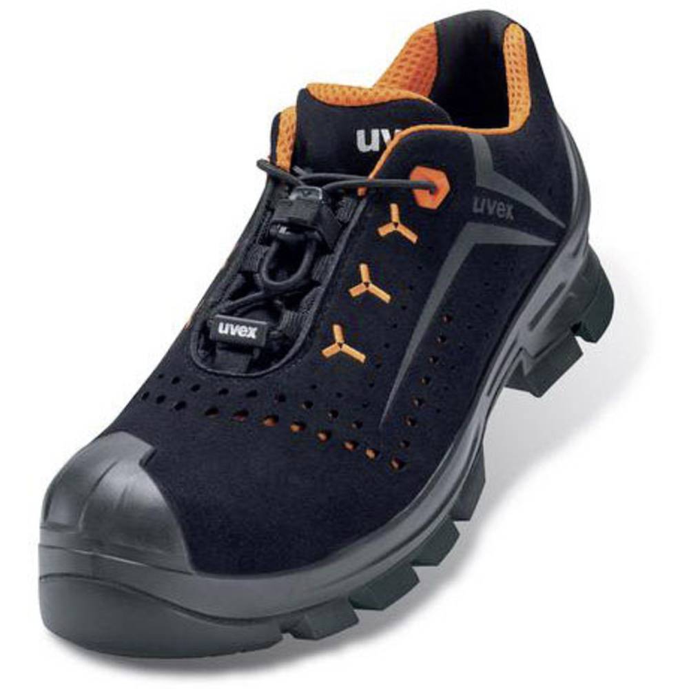 Image of uvex 2 MACSOLEÂ® 6521241 ESD Protective footwear S1P Shoe size (EU): 41 Black Orange 1 Pair