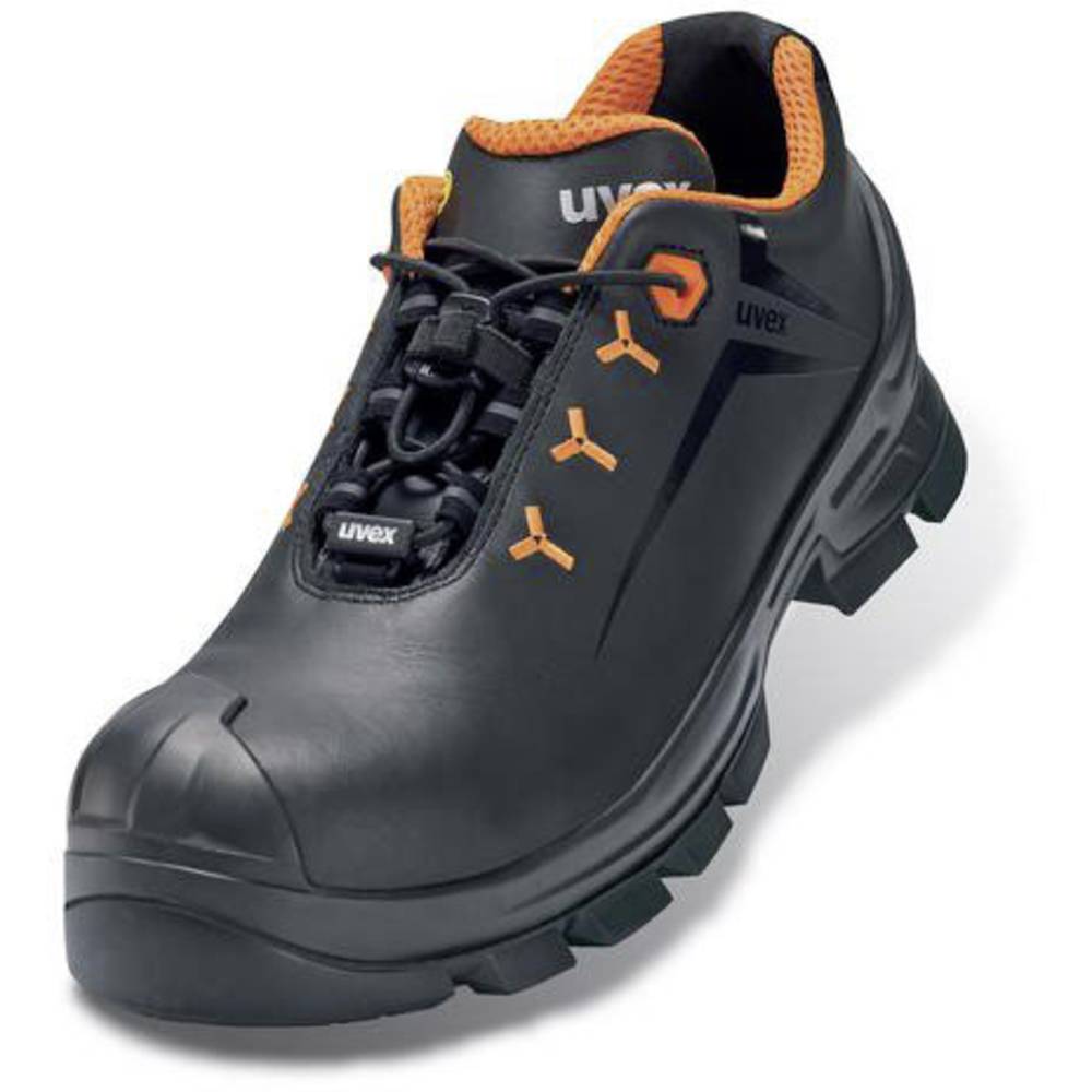 Image of uvex 2 MACSOLEÂ® 6522242 ESD Protective footwear S3 Shoe size (EU): 42 Black Orange 1 Pair