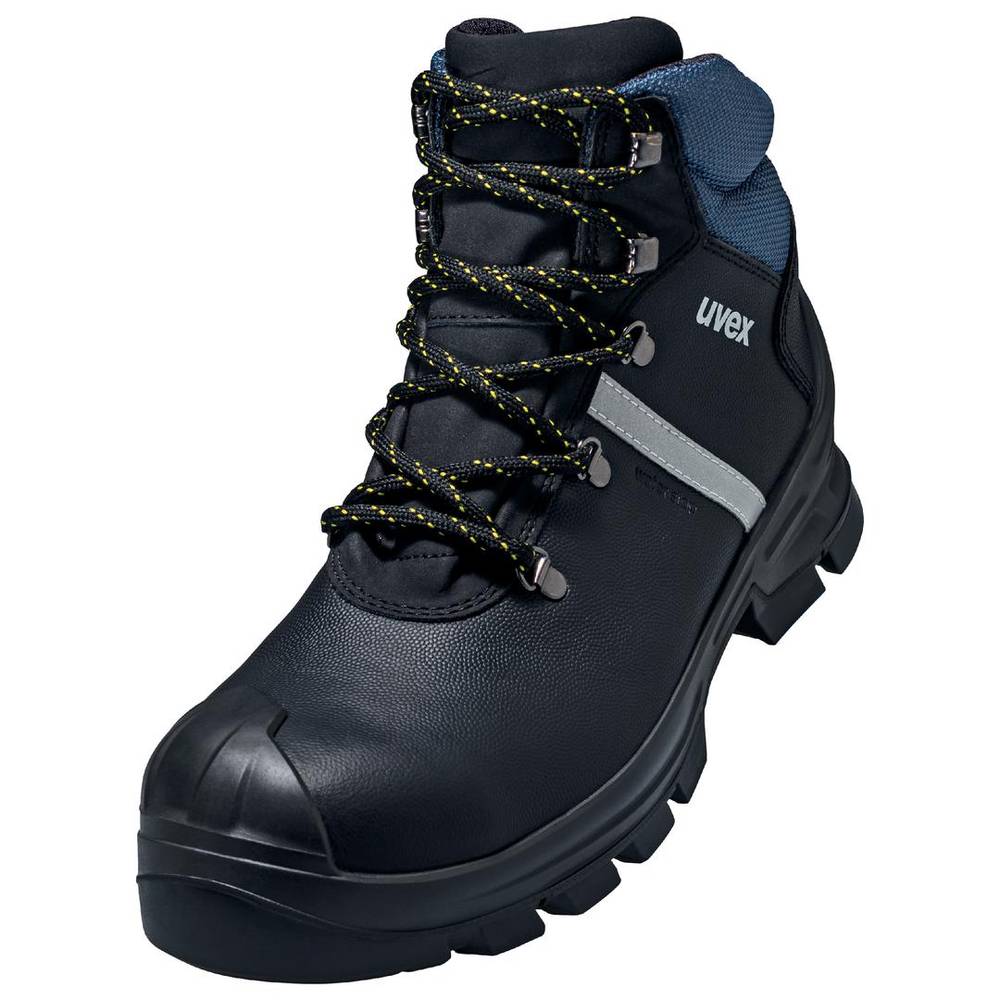 Image of uvex 2 construction 6512335 Safety work boots S3 Shoe size (EU): 35 Black Blue 1 Pair