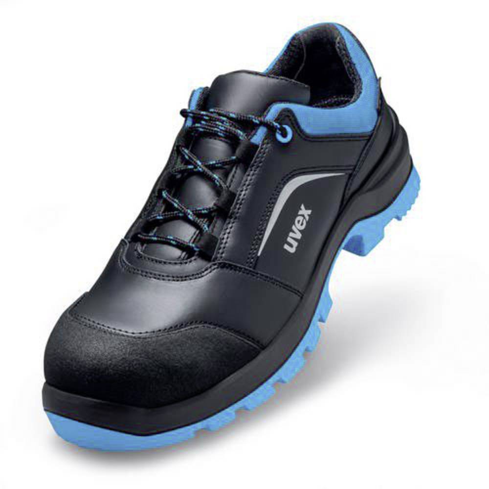 Image of uvex 2 xenovaÂ® 9555247 ESD Protective footwear S3 Shoe size (EU): 47 Black Blue 1 Pair