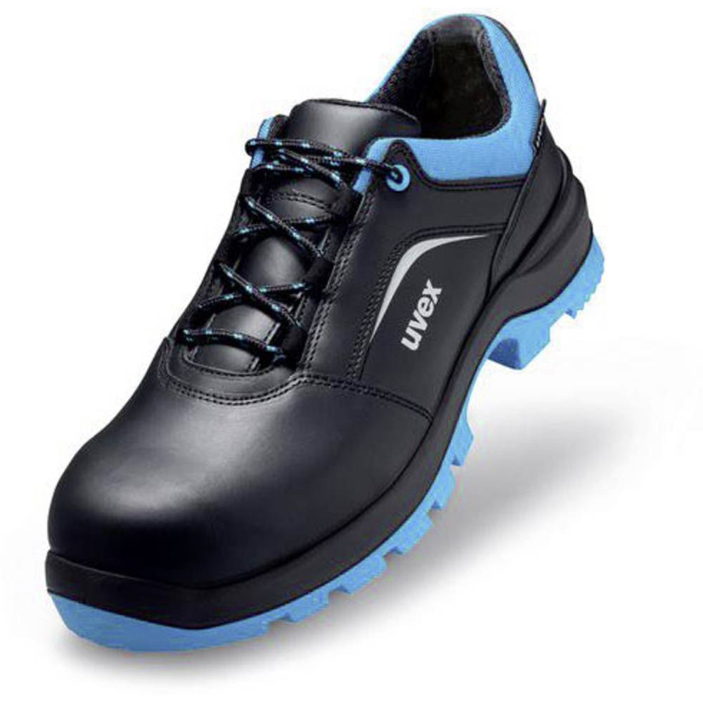 Image of uvex 2 xenovaÂ® 9555845 ESD Protective footwear S2 Shoe size (EU): 45 Black Blue 1 Pair