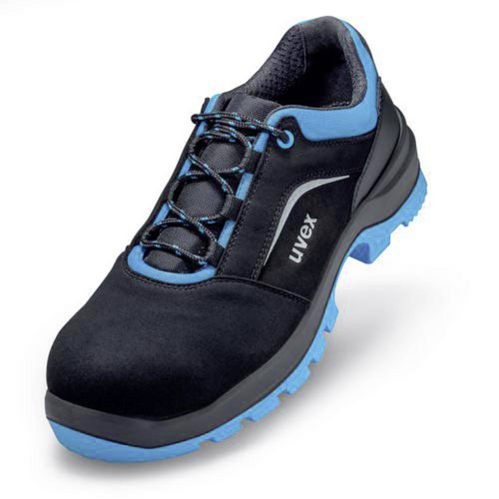 Image of uvex 2 xenovaÂ® 9557840 ESD Protective footwear S2 Shoe size (EU): 40 Black Blue 1 Pair