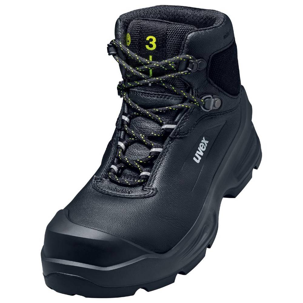 Image of uvex 3 6874142 Safety work boots S3 Shoe size (EU): 42 Black 1 Pair