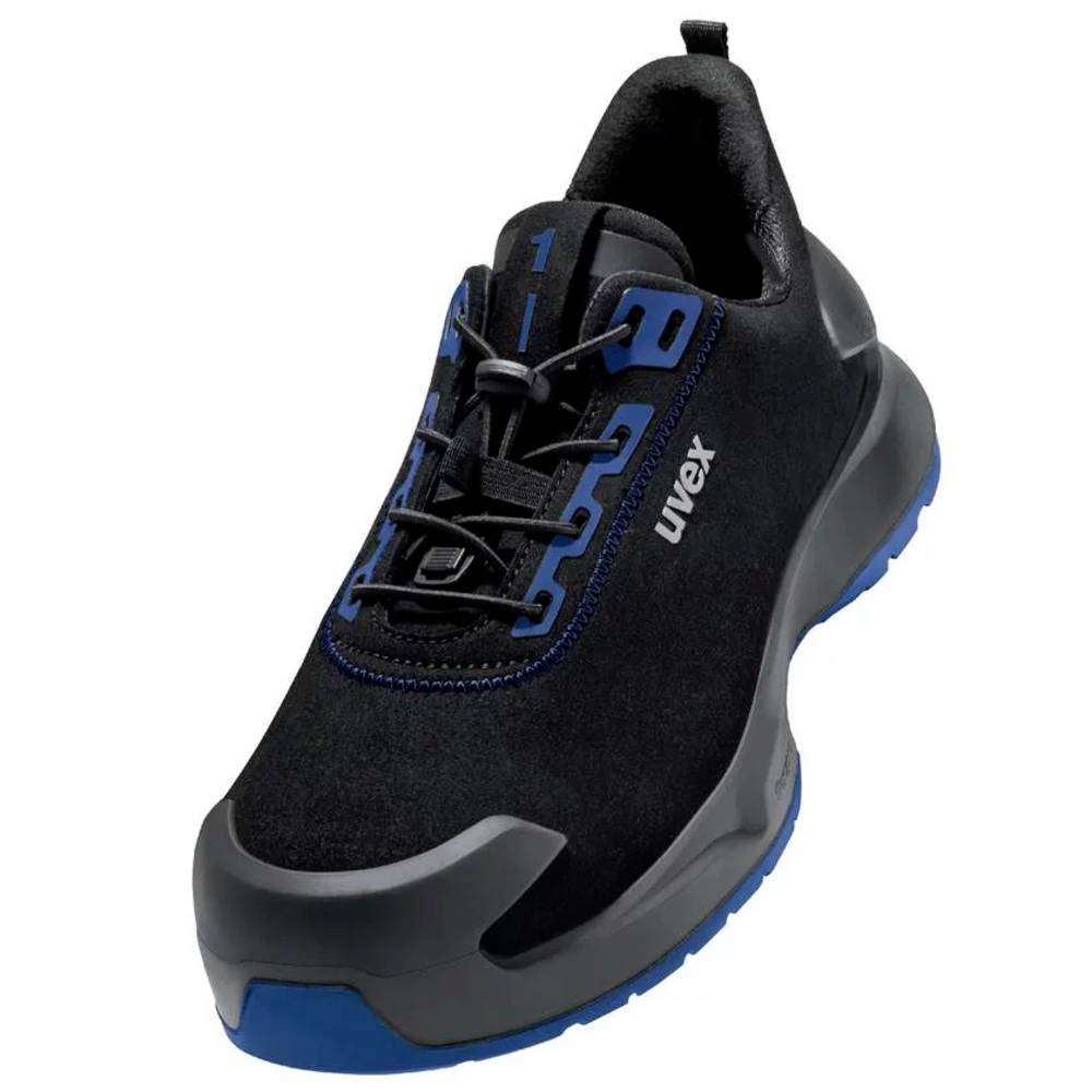 Image of uvex S2 PUR W11 6814846 Safety shoes S2 Shoe size (EU): 46 Black Blue 1 Pair