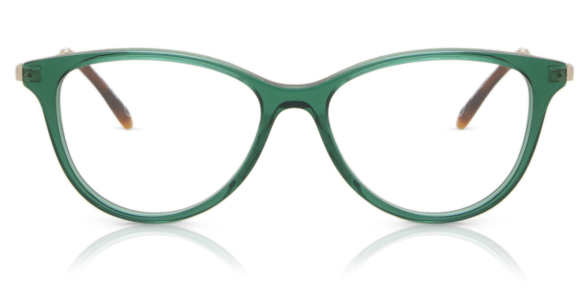 Image of Óculos de Grau Gatinho Aro Cheio Plástico Verdes - Luz Anti Azul - SmartBuy Collection BRLPT