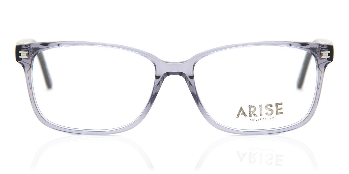Image of Óculos de Grau Retangular Aro Cheio Plástico Transparentes - Luz Anti Azul - Arise Collective BRLPT